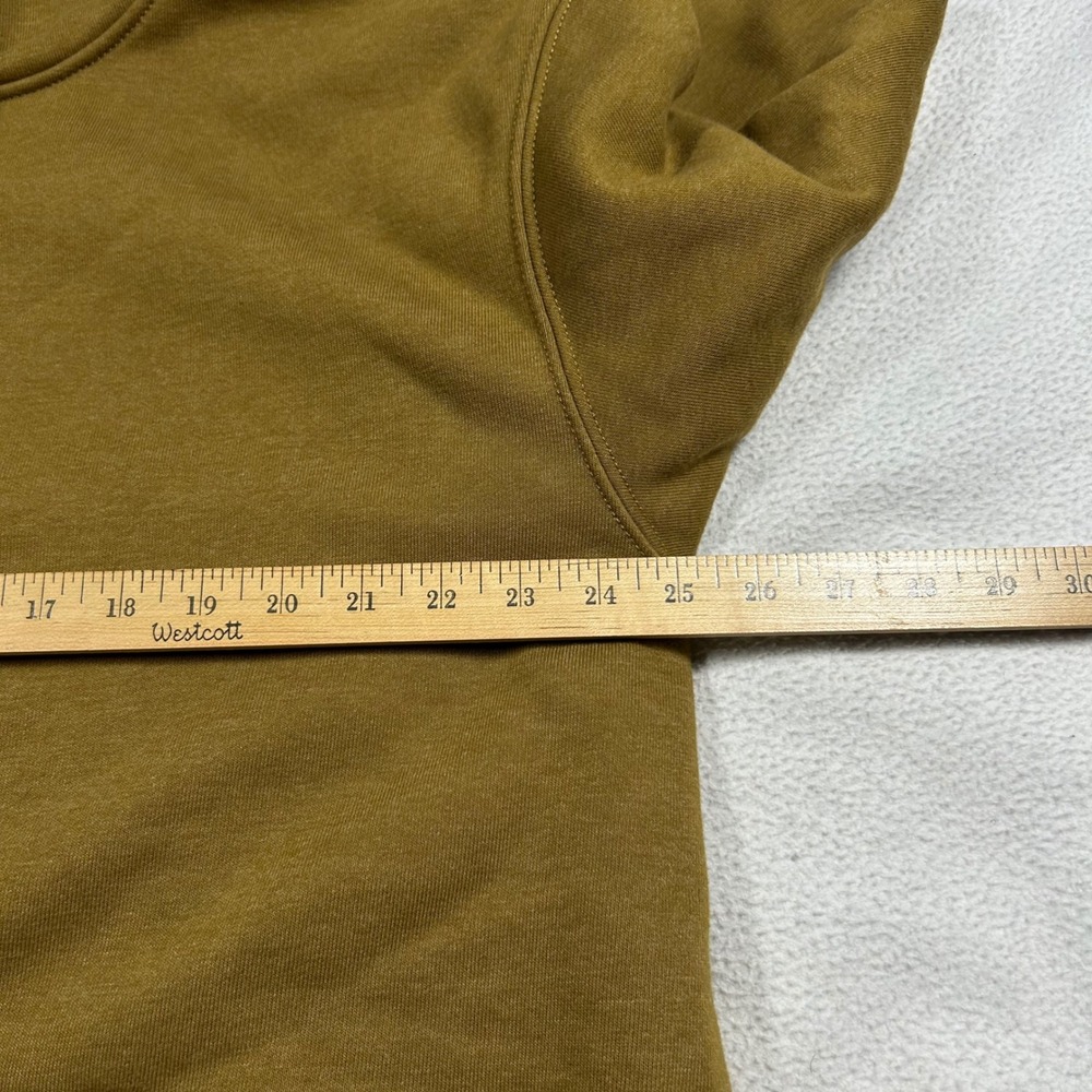 Carhartt Rain Defender Hoodie Mens XL Brown Loose Fit Pullover Workwear - Picture 4 of 6